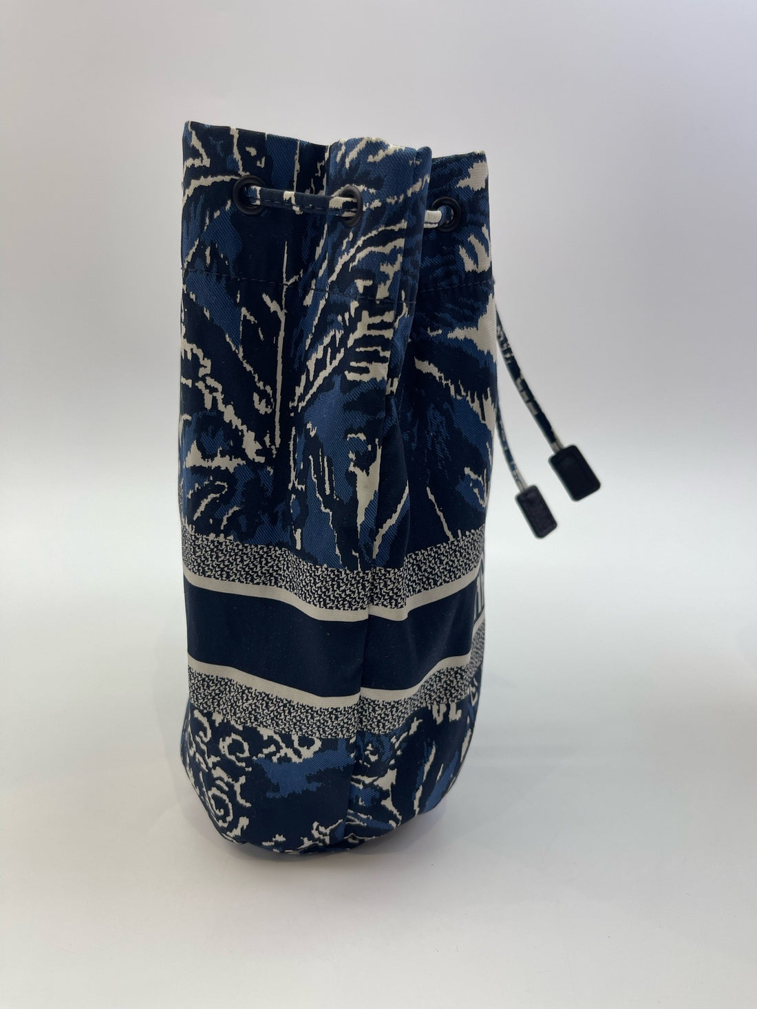 Dior Print Drawstring Bucket Bag