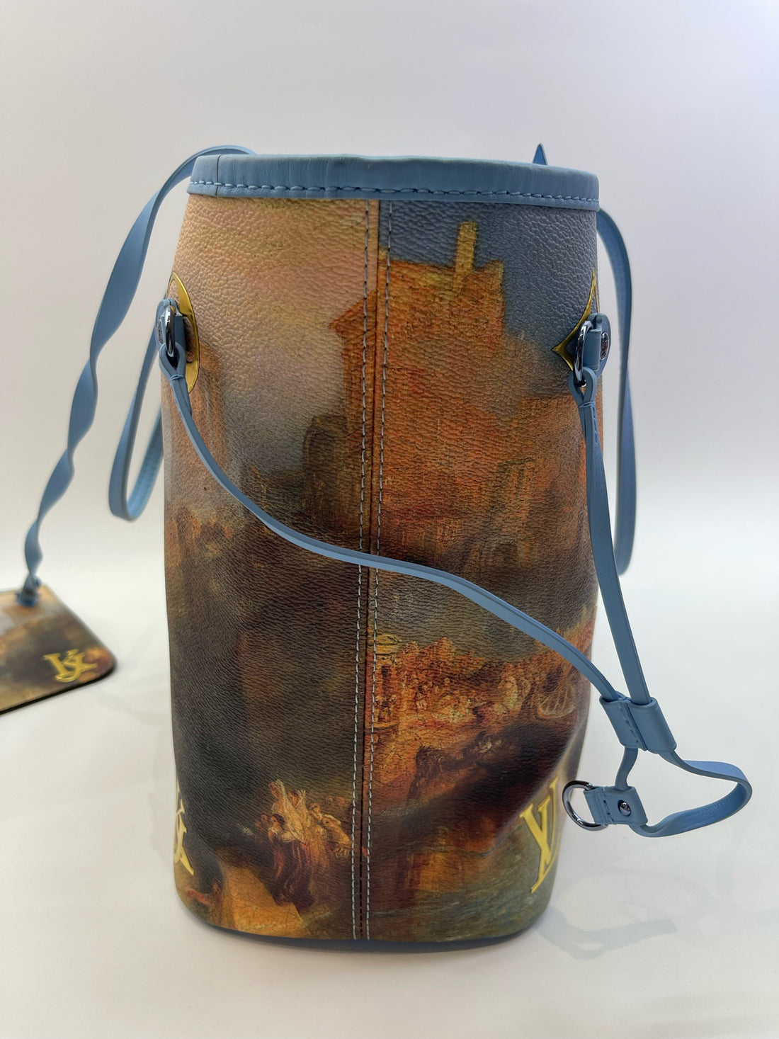 Louis Vuitton Neverfull 32 Leather Handbag