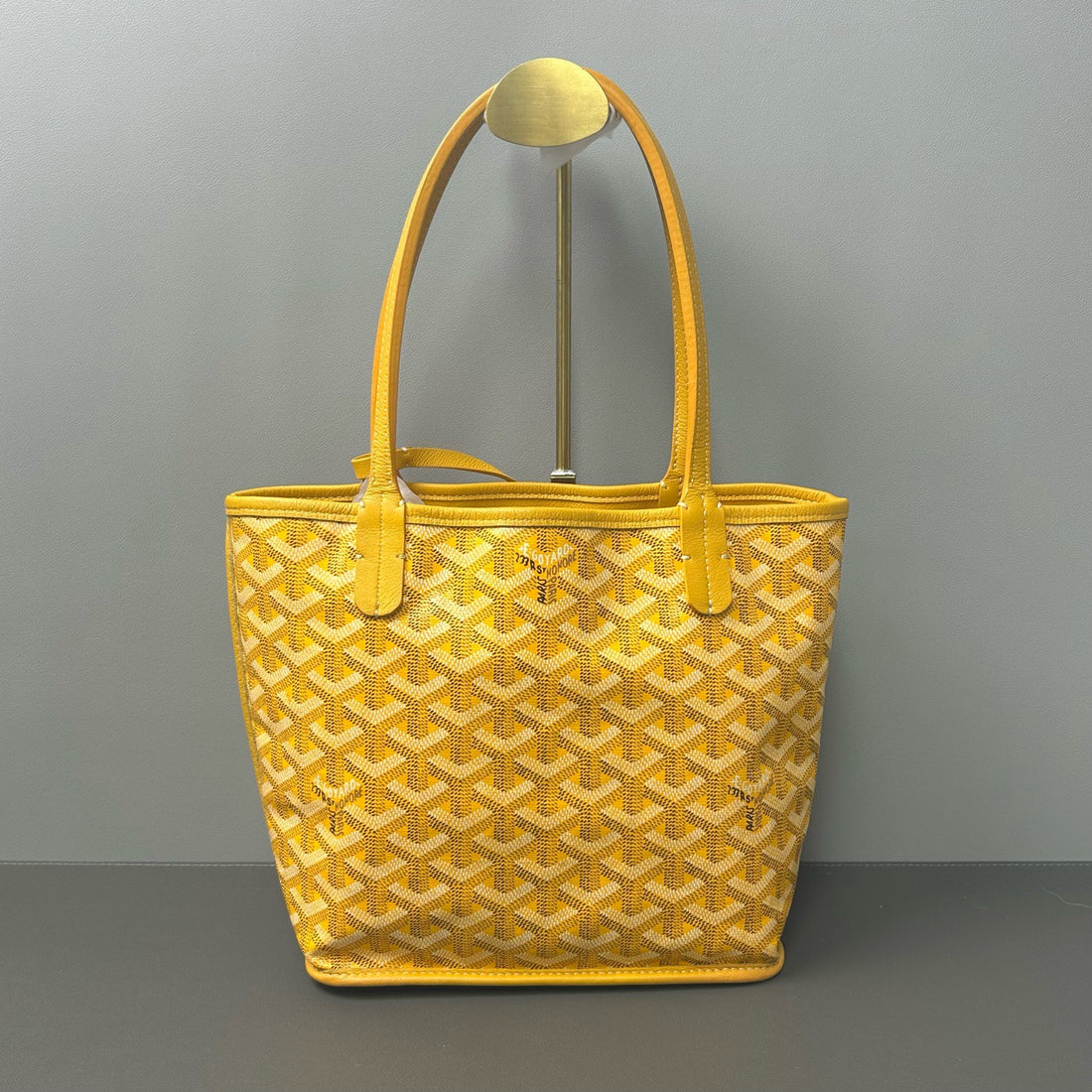 Goyard Anjou Leather Handbag