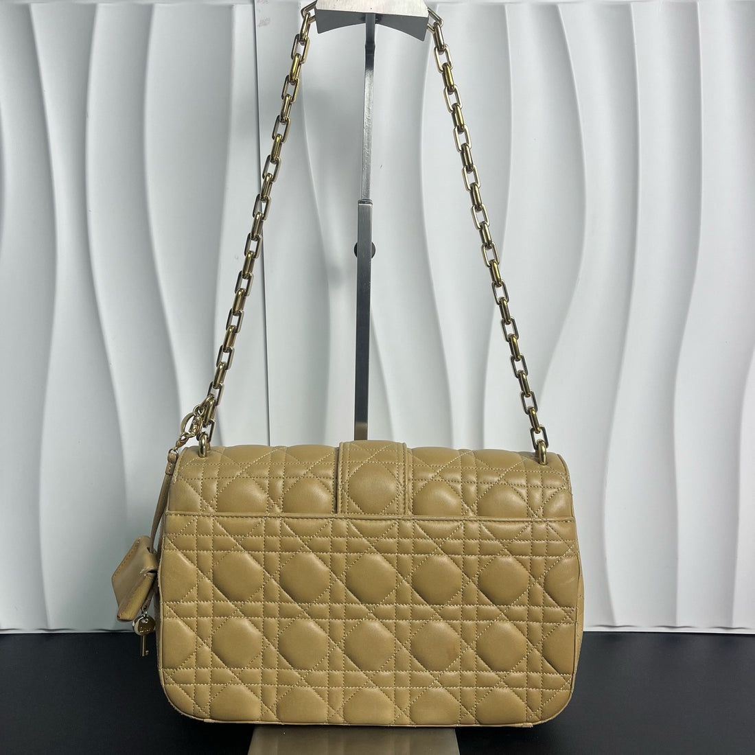 Dior Miss Dior milk tea colored chain bag