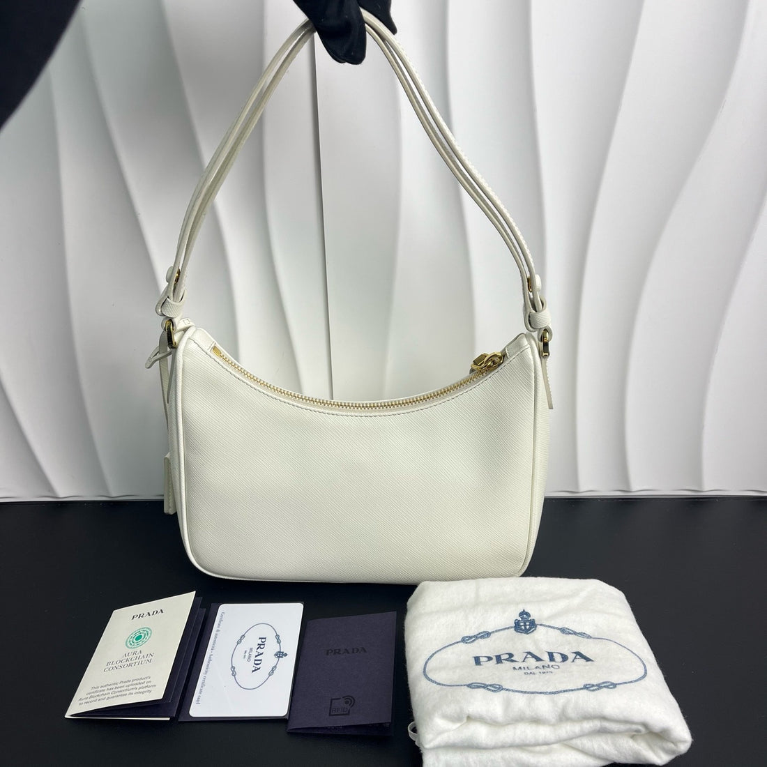 PRADA leather handbag