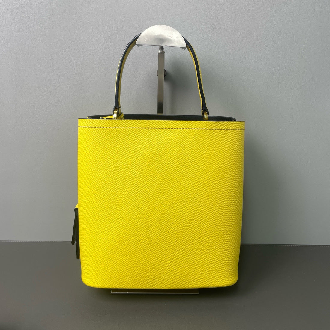 PRADA Panier leather crossbody bag