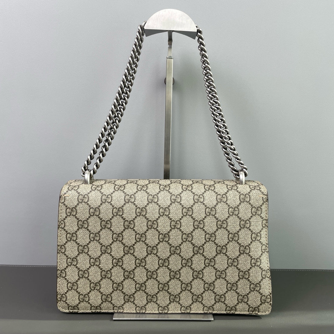 Gucci Dionysus GG Supreme Canvas Shoulder Bag, Tan