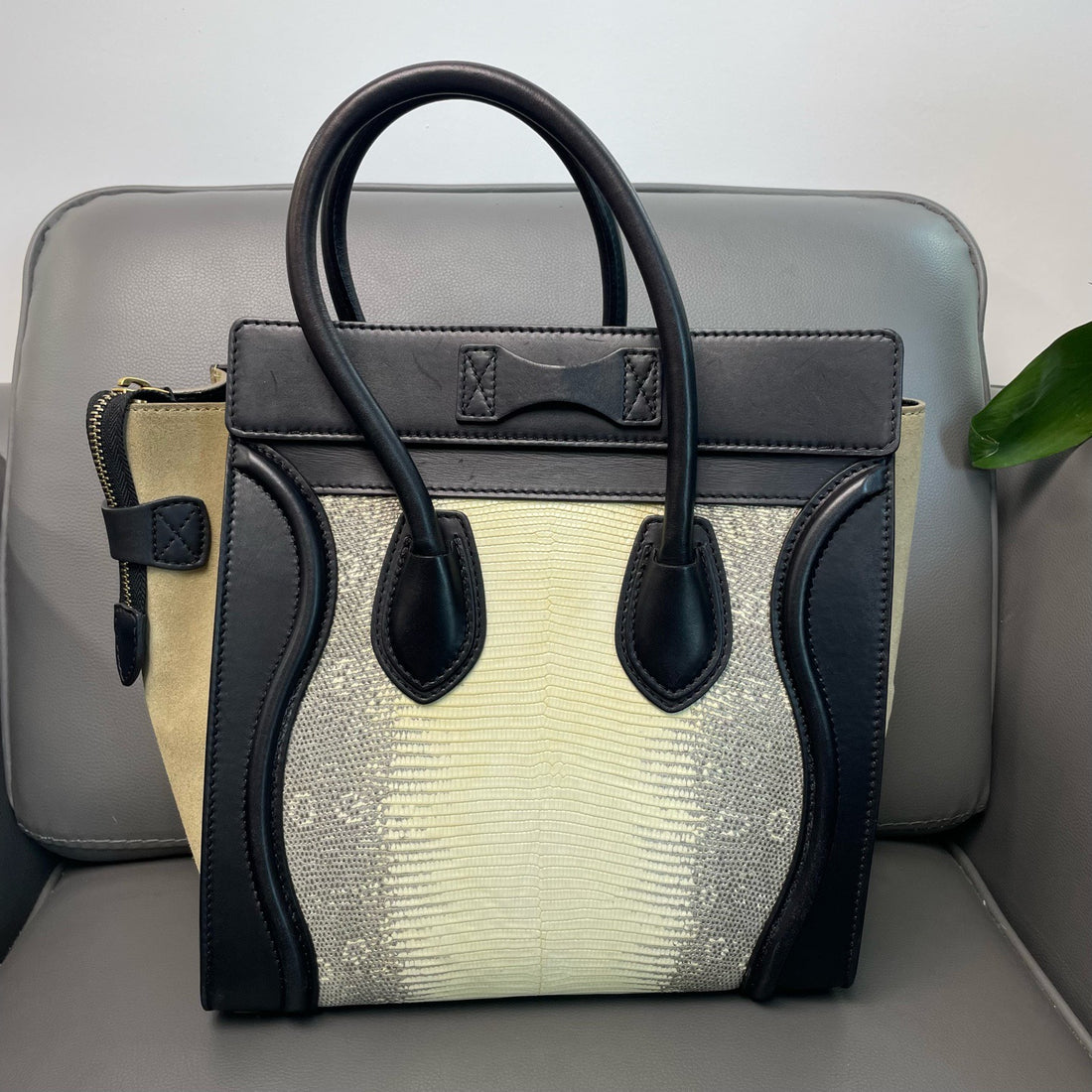Celine Luggage Tasche、Schlangenleder、sehr guter Zustand