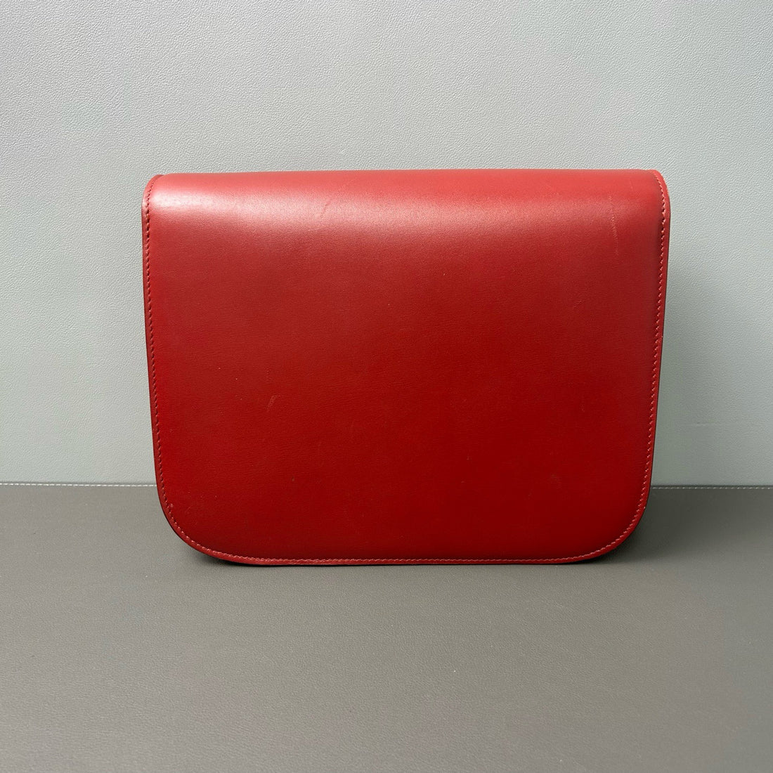 Celine classic red calfskin box