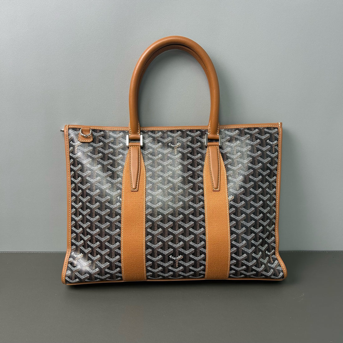 Goyard Leather Travel Bag