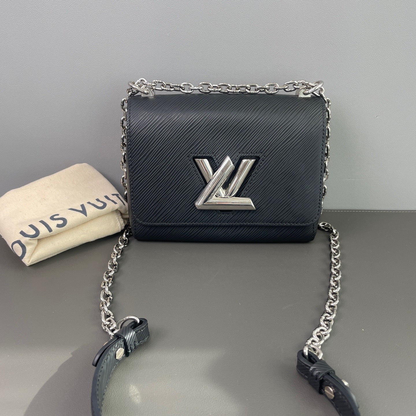 LV Twist Leather Handbag