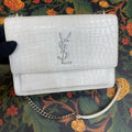 Saint Laurent

Sunset Crocodile Handbag